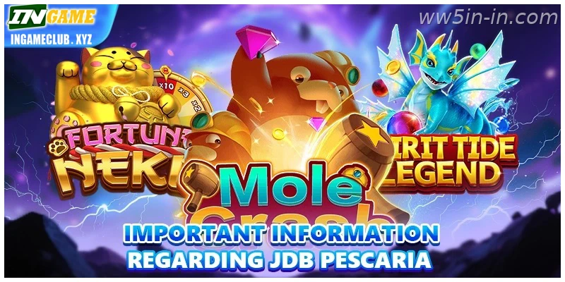 WW5 India: Important information regarding JDB Pescaria Explained
